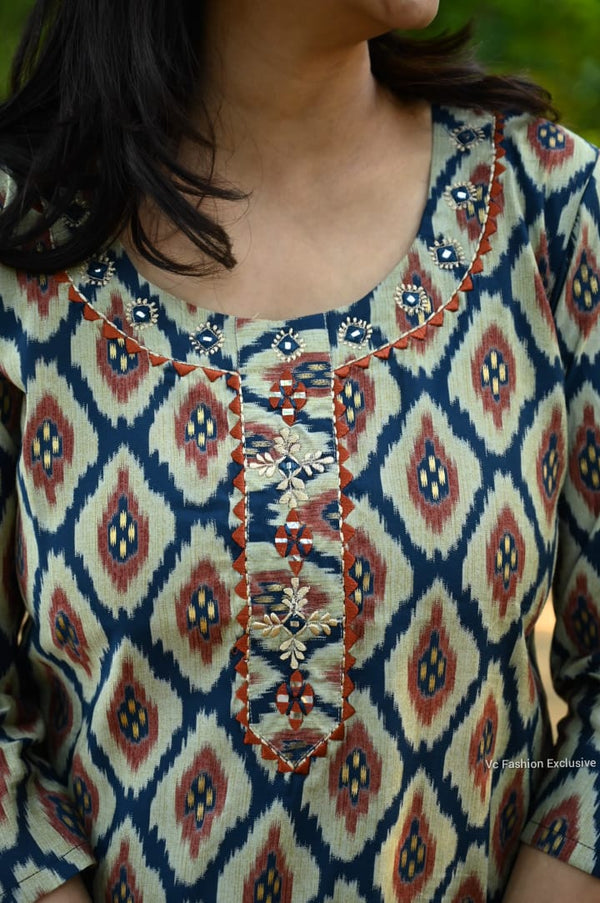 Terracotta Tile Cotton Set