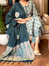 Elegant Everyday Cotton Kurta Sets (2 Color Variants)