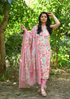 πΈ Name: Blush Breeze Cotton Kurta Set