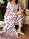 Gulabi Utsav β Cotton Charm Suit Set