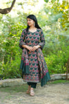 ✨Rajeshwari Premium Banarasi Weaving Suit Set with Dupatta-With mul lining