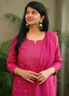 Sutra Pure Handloom Jacquard South Cotton Suit Set