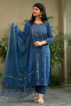 Sutra Pure Handloom Jacquard South Cotton Suit Set