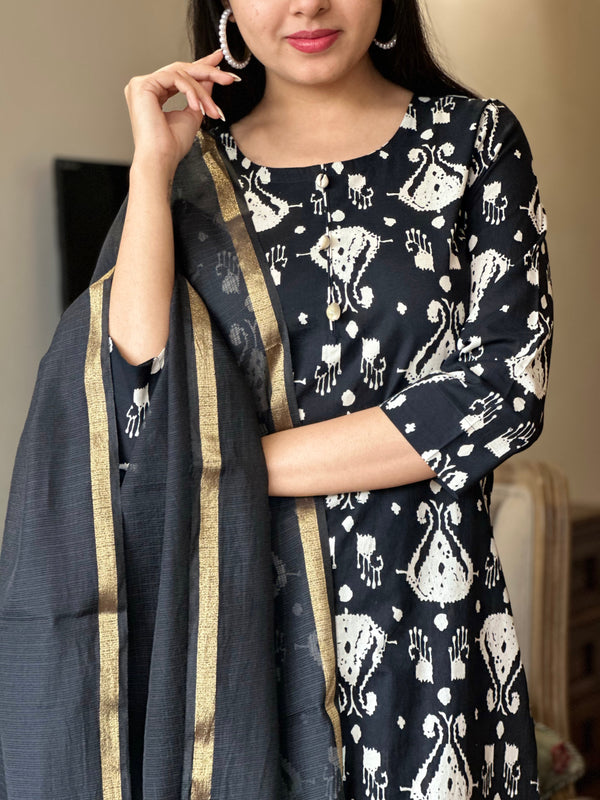 NoorJaahan Cotton Elegance Set