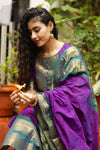 Varsha Sutra kanchi pattu cotton Suit Set- pure pattu with lining