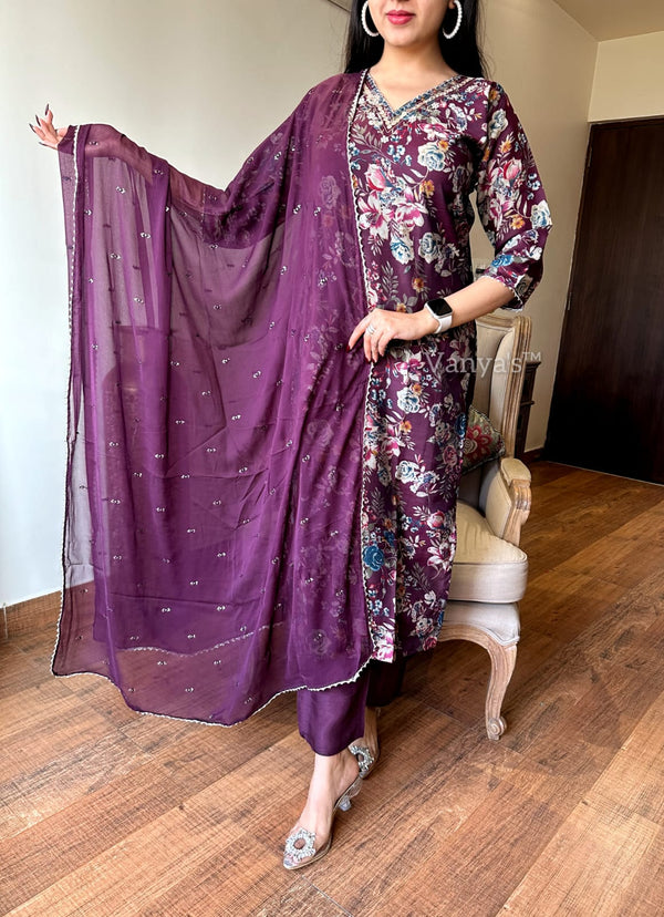 Maghanoy silk kurta sets with lining