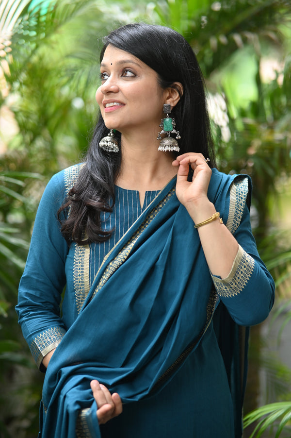 Dharini Chettinad Handloom Cotton Suit sets