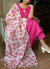 Katha cotton suit sets with doria duppata-Buy1Get1