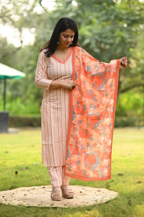 Digital summer breezy cotton suits sets- Buy1get1