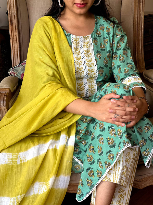 🌸 Blush Grace cotton mul duppata suit sets