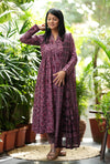 Sunidhi Handblock Alia Anarkali Set
