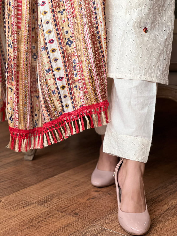 Midnight Cream schiffle suits sets