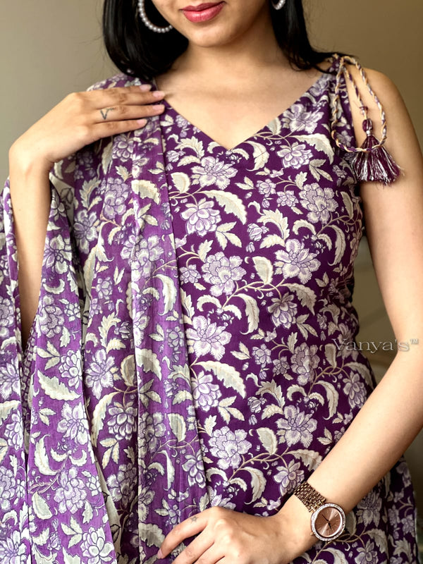 Noodle strap purple Suit sets- Buy1 Get 1