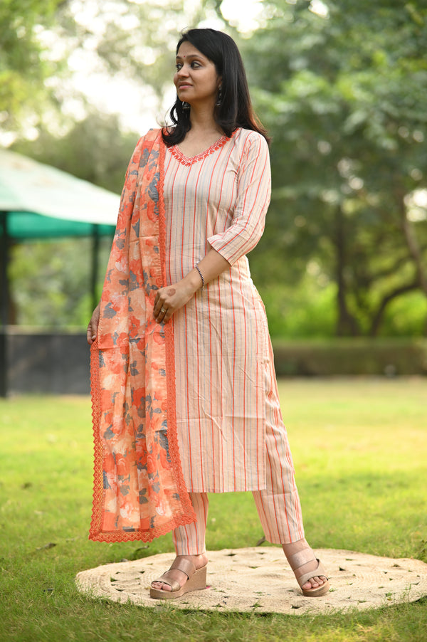 Digital summer breezy cotton suits sets- Buy1get1
