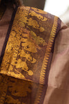 Bhumi Sutra kanchi pattu cotton Suit Set- pure pattu with lining