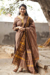 Bhumi Sutra kanchi pattu cotton Suit Set- pure pattu with lining