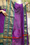 Varsha Sutra kanchi pattu cotton Suit Set- pure pattu with lining