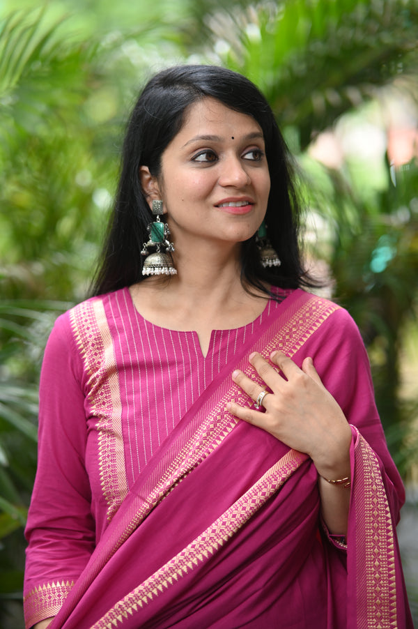 Dharini Chettinad Handloom Cotton Suit sets