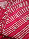 Red bandhej cotton embroidery suits sets-Buy1Get1 offer