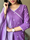 Polka pattu pure south handloom cotton suit sets