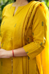 Pure Chettinad Weaving Handloom south cotton suit -4 colours
