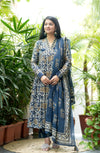 Nishita full sleeves cotton Anarkali suit sets