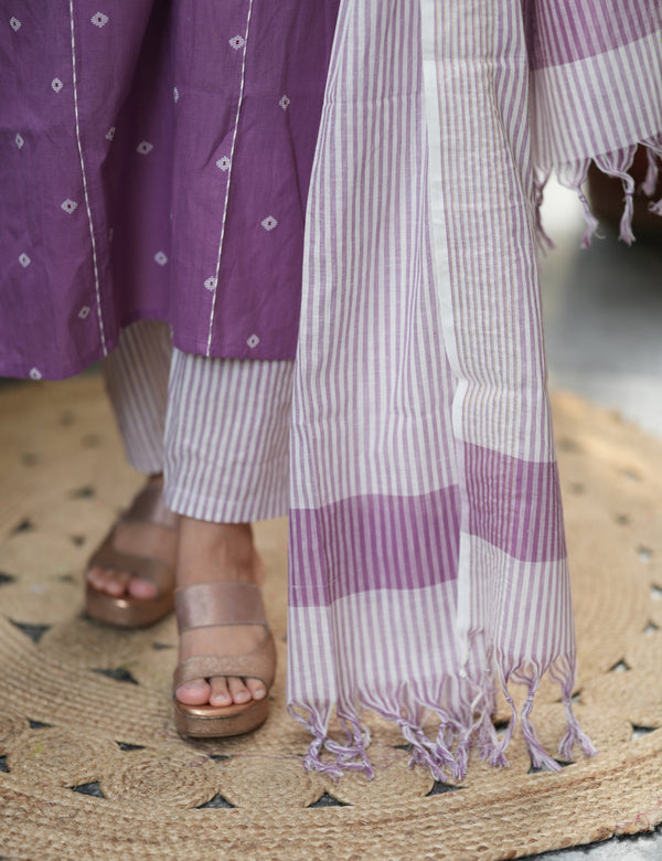 Anuridhi South Cotton Handloom Suit Sets