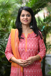 Anvaya Ikkat Handloom Pochampally Suit Set