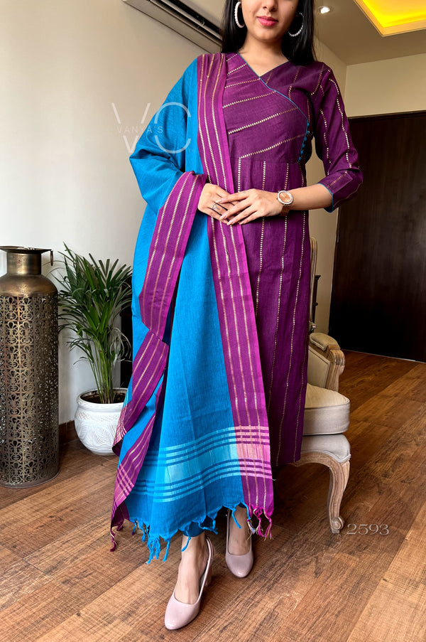 Remina pattu pure south Handloom cotton suit sets