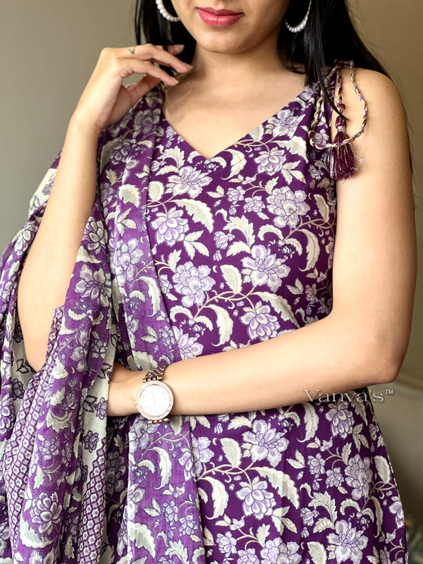 Noodle strap purple Suit sets- Buy1 Get 1