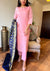 Pink Sequence chanderi suit sets