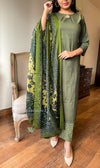 Juniper olive cotton suit sets