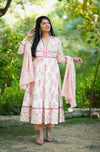Pakhi Summer Cotton anarkali- attached lining