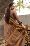 Bhumi Sutra kanchi pattu cotton Suit Set- pure pattu with lining