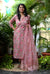Kushnuma Hand Block Suit set with Dupatta