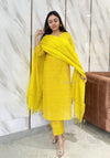Ikkath yellow handloom cotton-buy1get1