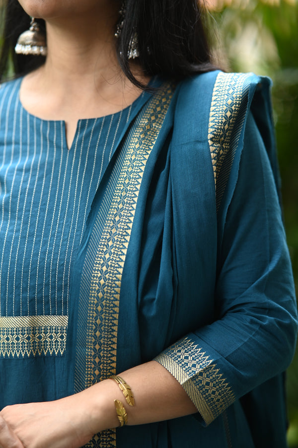 Dharini Chettinad Handloom Cotton Suit sets