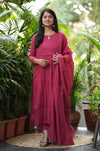 Pankuri Soft Kota doria A line Suit Sets