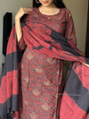 Red bagru cotton suit sets- Buy1 Get 1