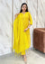 Ikkath yellow handloom cotton-buy1get1