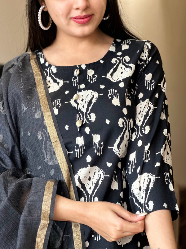 NoorJaahan Cotton Elegance Set