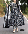 Norrish black anarkali suit sets-Buy1Get1