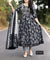Norrish black anarkali suit sets-Buy1Get1