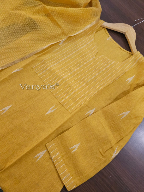 South Arrow Pure Handloom weaving Suit Sets- 4 colour