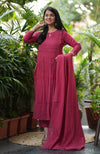 Pankuri Soft Kota doria A line Suit Sets