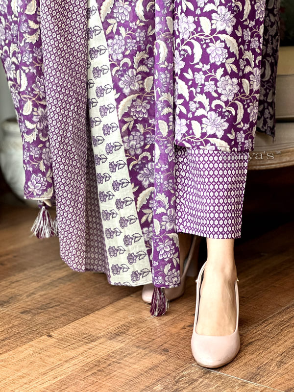 Noodle strap purple Suit sets- Buy1 Get 1