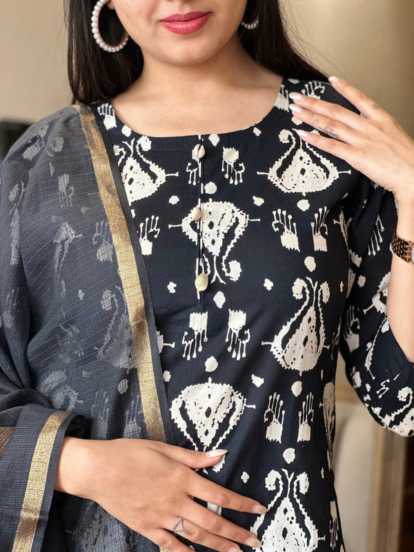 NoorJaahan Cotton Elegance Set