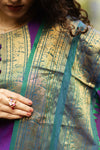 Varsha Sutra kanchi pattu cotton Suit Set- pure pattu with lining
