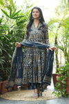 Nishita full sleeves cotton Anarkali suit sets