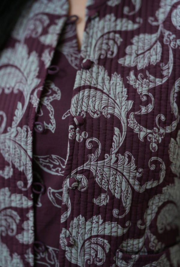 Nayab Warm Quilted Jacket cotton Suit